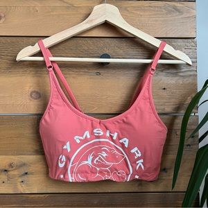 Gymshark Terracotta Scoop Neck Sports Bra